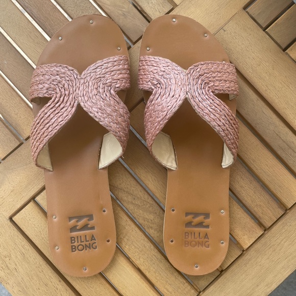 Billabong Shoes - Billabong Light Pink Sandal 9 1/2